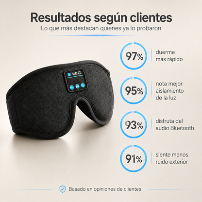 Antifaz con Auriculares Bluetooth SOMNA